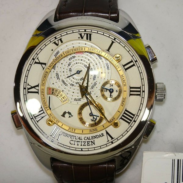 Citizen AG6210-03E - Campanola Perpetual Calendar