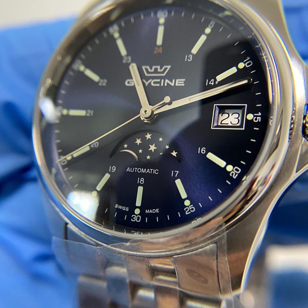 Glycine GL0193 - Combat Classic 36 Moonphase