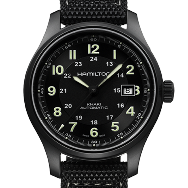 Hamilton H70575733 - Khaki Field Titanium