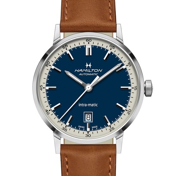 Hamilton H38425540 - Intra-Matic 40 Stainless Steel