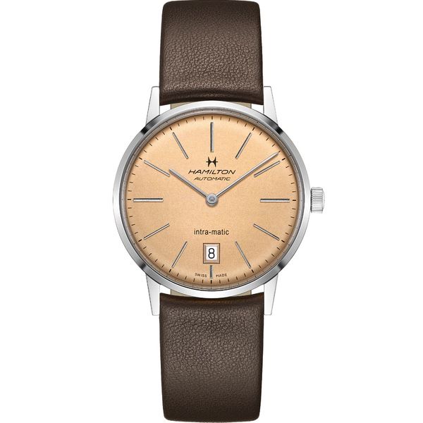 Hamilton H38455501 - Intra-Matic 38 Stainless Steel