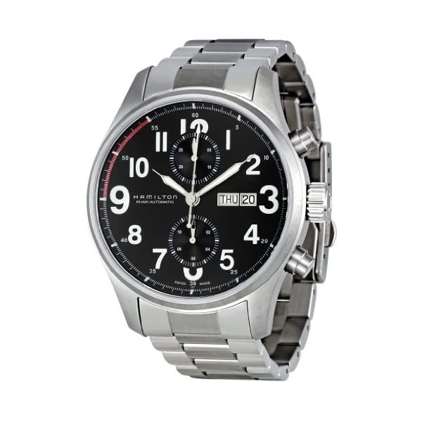 Hamilton H71716133 - Khaki Officer Auto Chrono