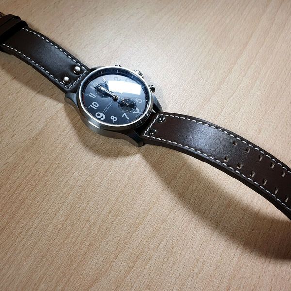 Hamilton H71716533 - Khaki Officer Auto Chrono