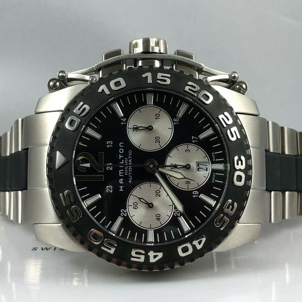 Hamilton H63516135 - Khaki Action Auto Chrono