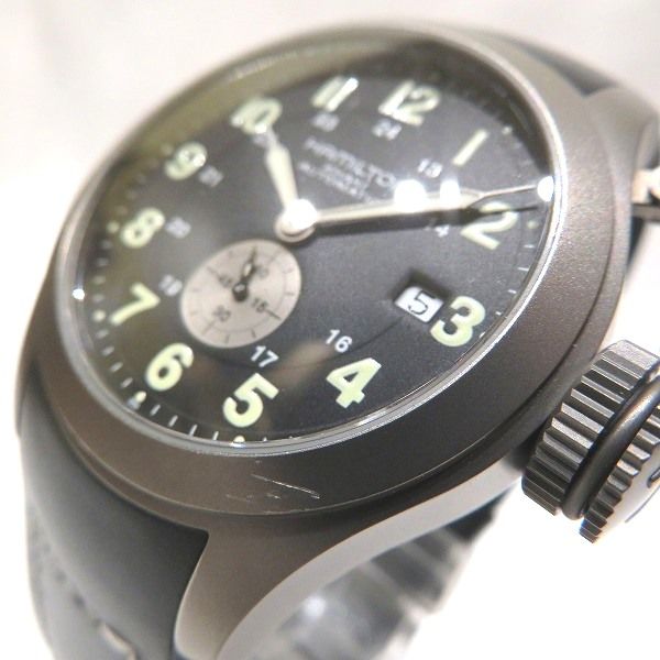 Hamilton H77445533 - Khaki Navy Frogman
