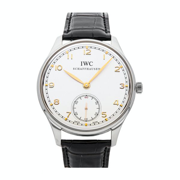 IWC 545408 - Portuguese Hand-Wound Silver
