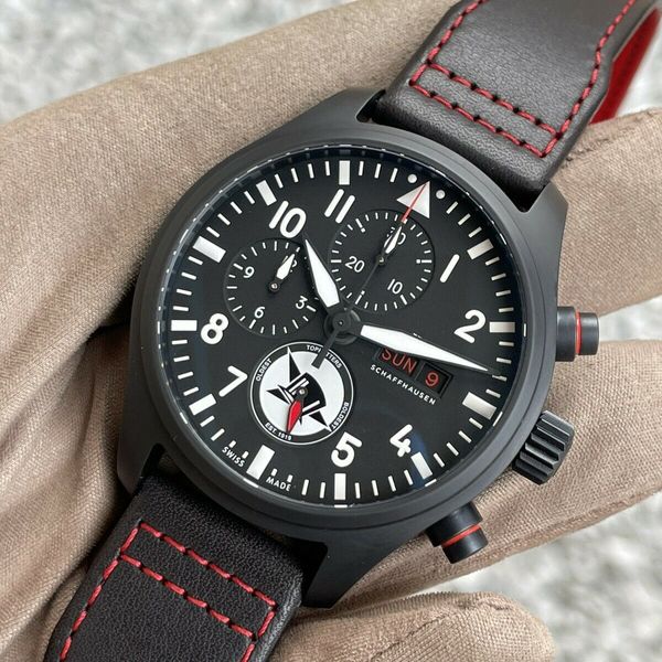 IWC 389108 - Pilots Watch Chronograph Tophatters