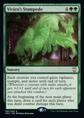 Vivien's Stampede - Foil - Promo Pack