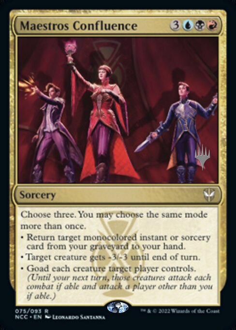 Maestros Confluence - Foil - Promo Pack