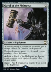 Gavel of the Righteous - Foil - Promo Pack