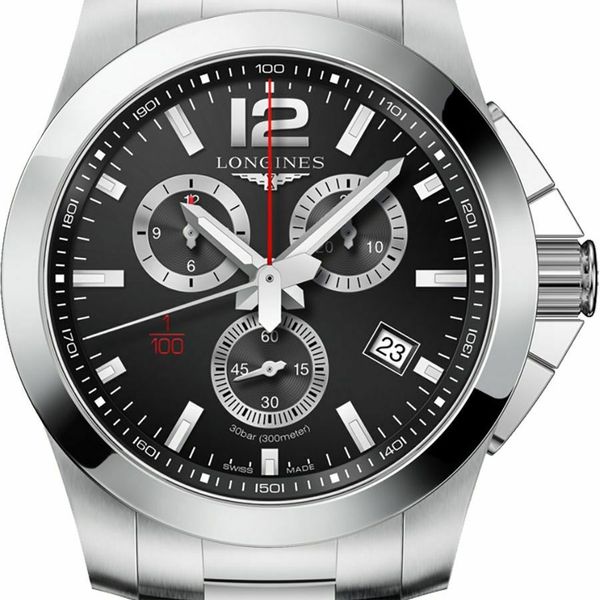 Longines L3.800.4.56 - Conquest 44 Quartz Chronograph