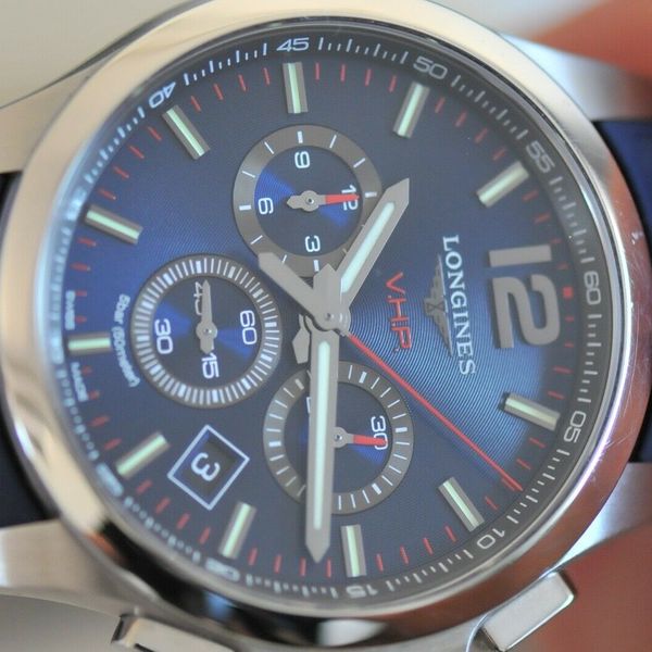 Longines L3.727.4.96 - Conquest V.H.P. Chronograph 44