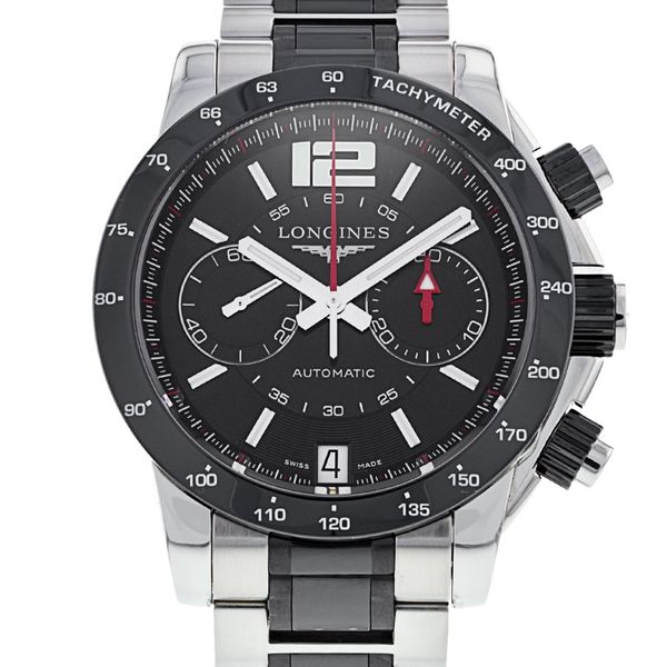 Longines L3.667.4.56 - Admiral Chronograph Ceramic