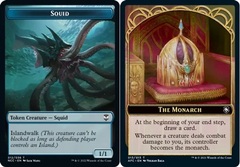 Squid (012) // The Monarch (013) Double-Sided Token