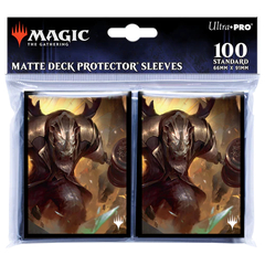 Ultra Pro - Magic: The Gathering Streets of New Capenna Protector Sleeves (100ct) - Perrie the Tangler Commander Standard Deck