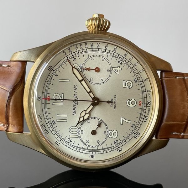 Montblanc 116243 - 1858 Chronograph Tachymeter Bronze