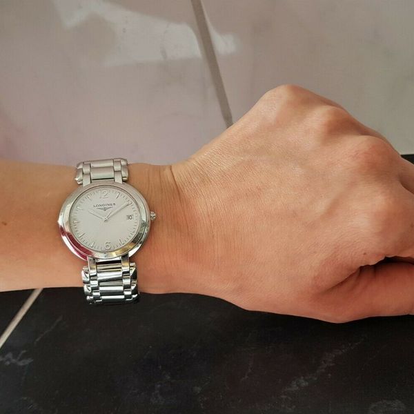 Longines L8.114.4.16 - PrimaLuna Quartz 34 Arabic
