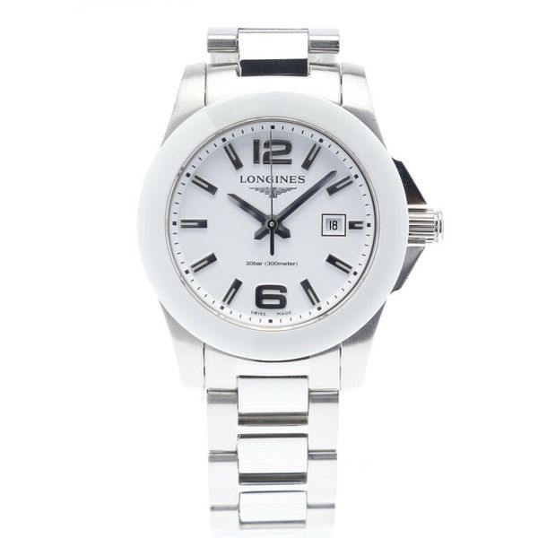 Longines L3.257.4.16 - Conquest 29.5 Quartz Ceramic