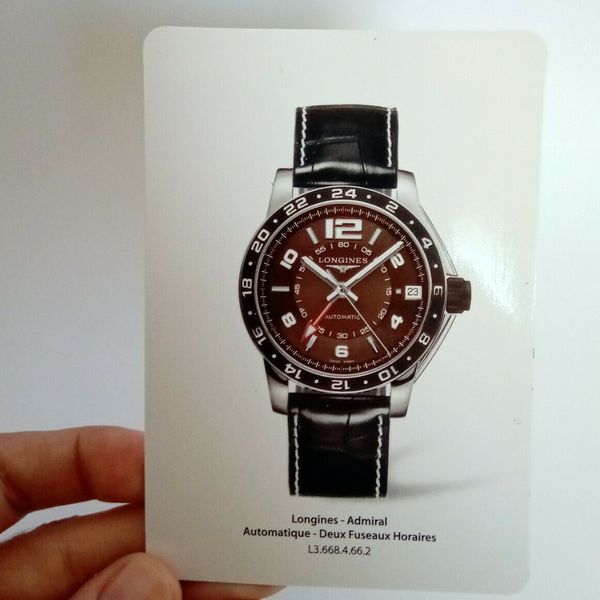Longines L3.668.4.66 - Admiral GMT Brown