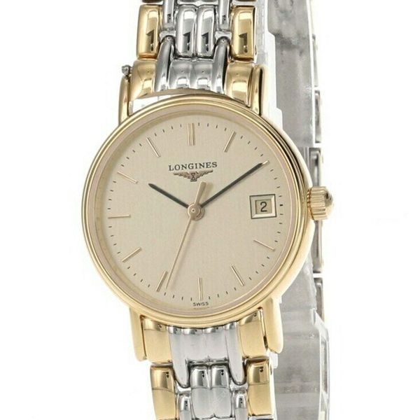 Longines L4.220.2.32 - Presence 23.5 Quartz Yellow