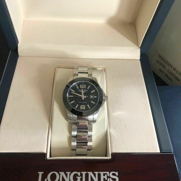 Longines L3.257.4.56 - Conquest 29.5 Quartz Ceramic