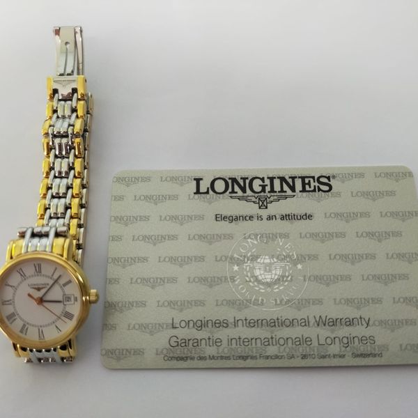 Longines L4.220.2.11 - Presence 23.5 Quartz Yellow