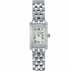 Longines L5.158.0.71 - DolceVita 16 Quartz Stainless Steel Diamond Roman