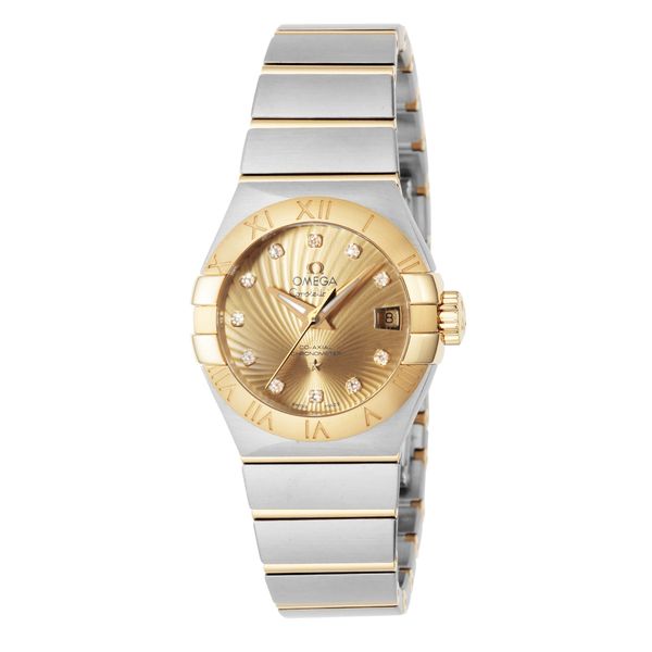 Omega 123.20.27.20.58.001 - Constellation Co-Axial 27 Brushed