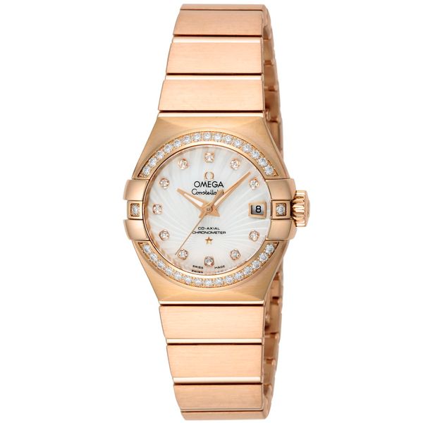 Omega 123.55.27.20.55.001 - Constellation Co-Axial 27 Brushed