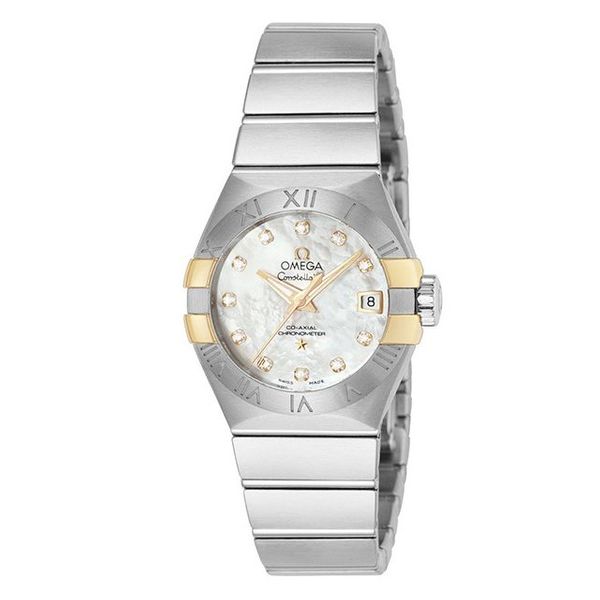 Omega 123.20.27.20.55.005 - Constellation Co-Axial 27 Brushed
