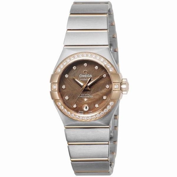 Omega 123.25.27.20.63.001 - Constellation Co-Axial 27 Brushed