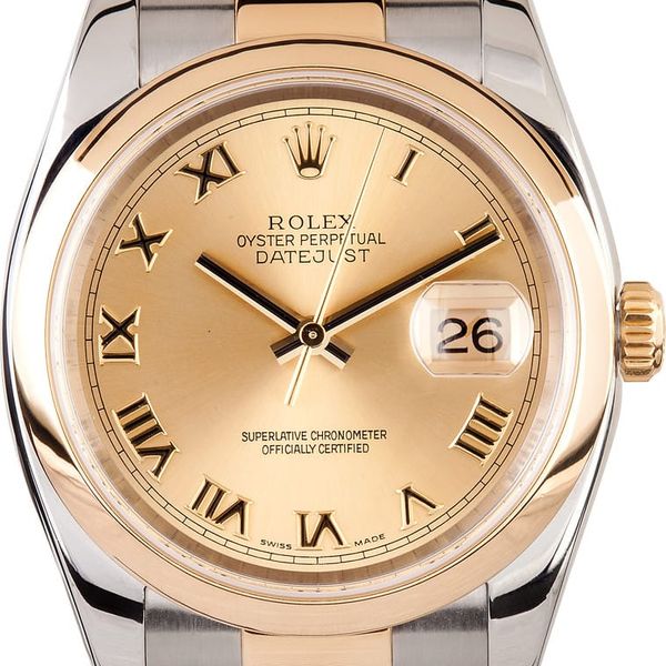 Rolex 116203 - Datejust 36 Rolesor Yellow