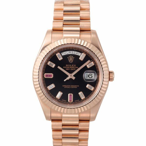 Rolex 218235 - Day-Date II Everose Ivory Roman