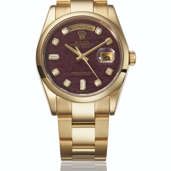 Rolex 118208 - Day-Date 36 Yellow Gold