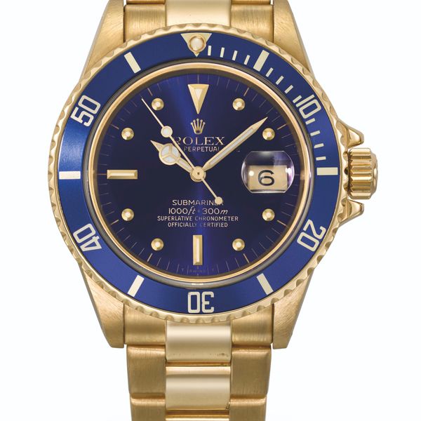 Rolex 16808 - Submariner Yellow Gold