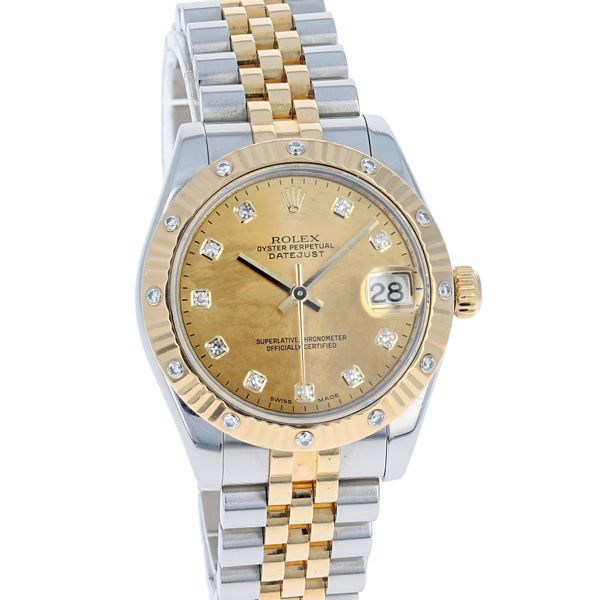 Rolex 178313 - Datejust 31 Rolesor Yellow Fluted