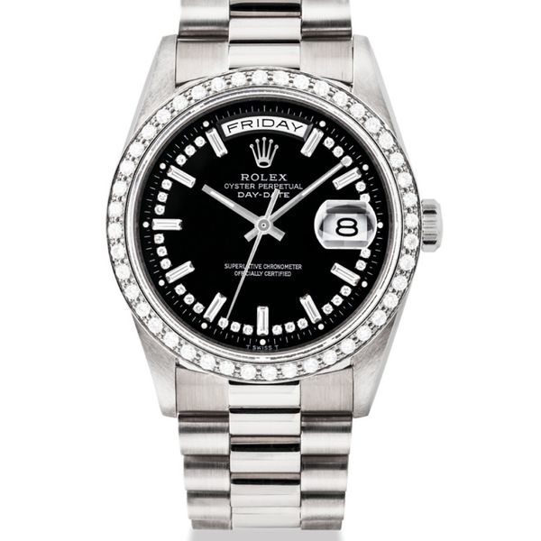 Rolex 18349 - Day-Date 36 White Gold