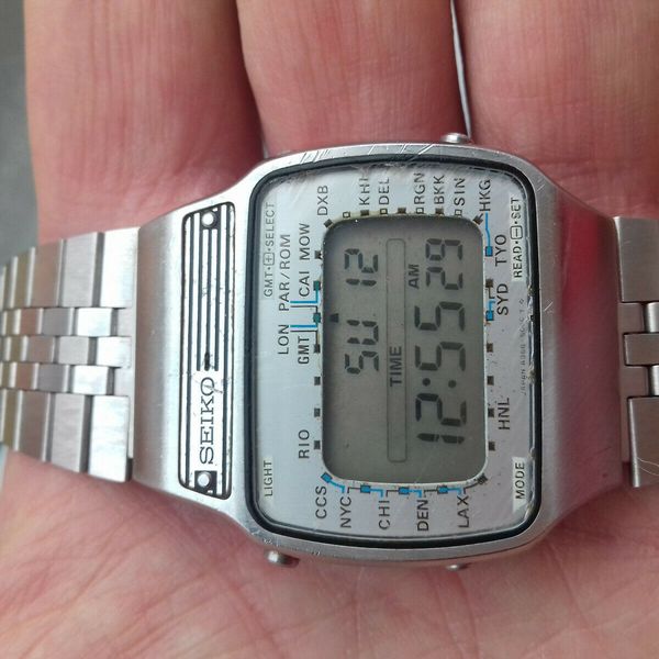 Seiko A358-5000 - World Time Series