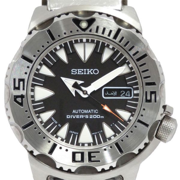 Seiko SRP307 - 2nd Generation Black Monster