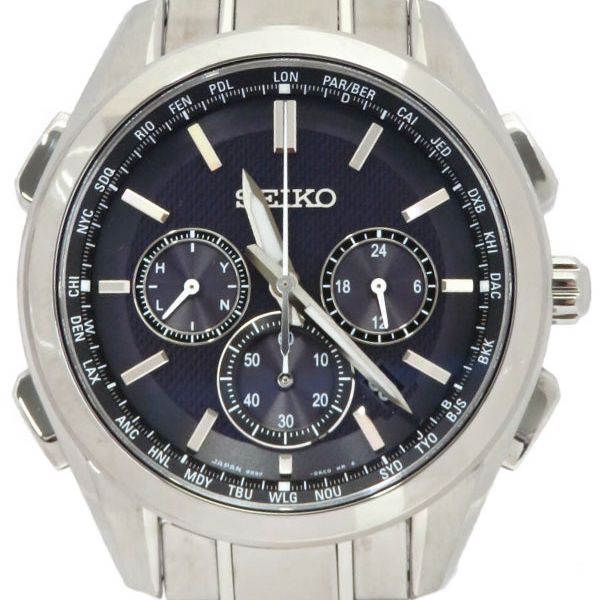 Seiko SAGA197 - Brightz Solar Radio Chronograph