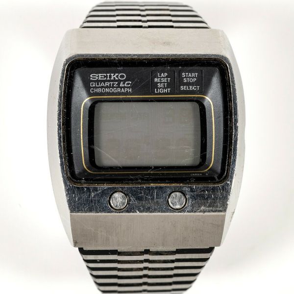Seiko 0634-5019 - LCD Quartz Chronograph