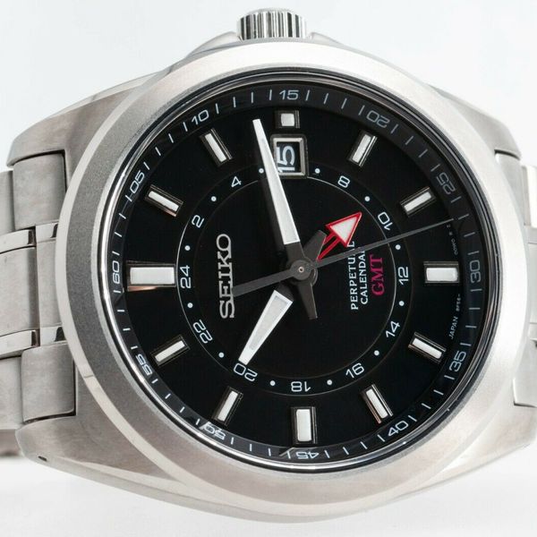Seiko SBQJ015 - Perpetual Calendar HAQ GMT