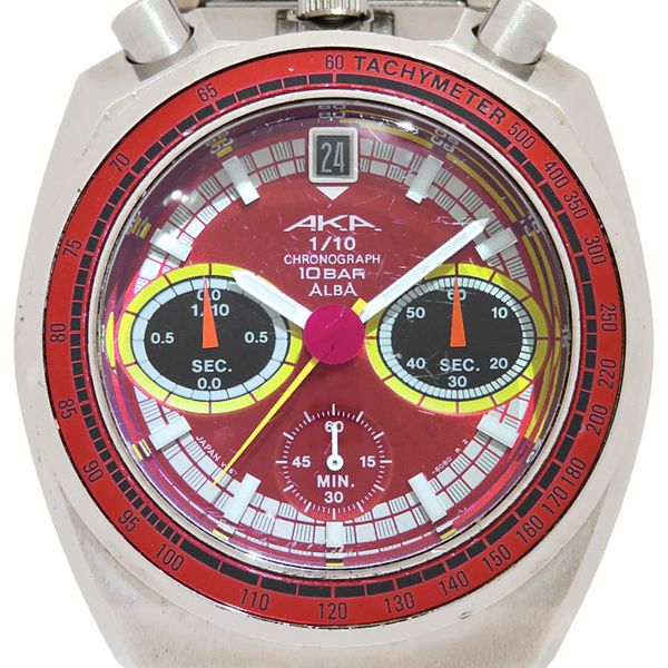 Seiko V657-6060 - Alba Bullhead Chronograph