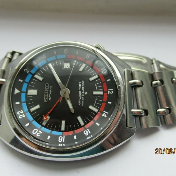 Seiko 6117-6419 - Navigator Timer GMT