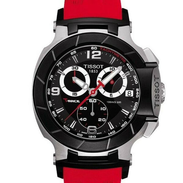 Tissot T048.417.27.057.01 - T-Race Quartz Red Rubber