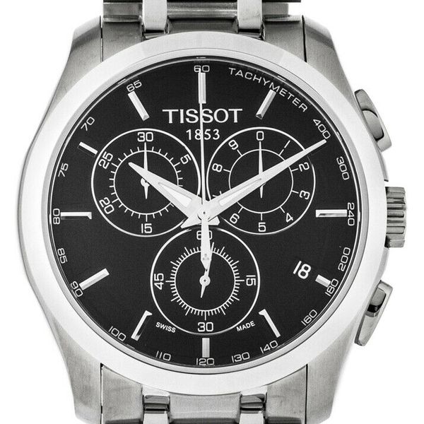 Tissot T035.617.11.051.00 - Couturier Quartz Chronograph Black