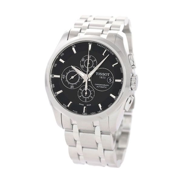 Tissot T035.627.11.051.00 - Couturier Automatic Chronograph Black
