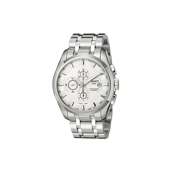 Tissot T035.627.11.031.00 - Couturier Automatic Chronograph Silver
