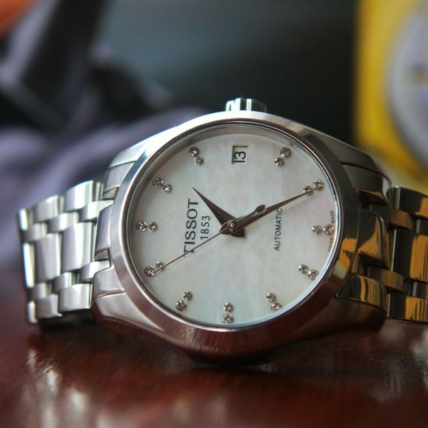Tissot T035.207.11.116.00 - Couturier Automatic Ladies MOP