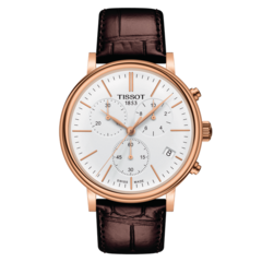 Tissot T122.417.36.011.00 - Carson Premium Chronograph Quartz 41 Rose Gold
